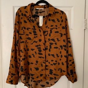 Brand new Francesca’s button down blouse